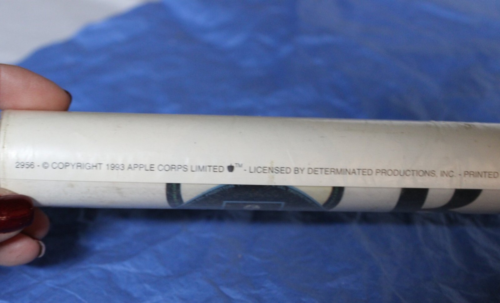 NOS Beatles Poster 33-1/3 RPM Italian Edition Expressions Giambelli 1993 SEALD