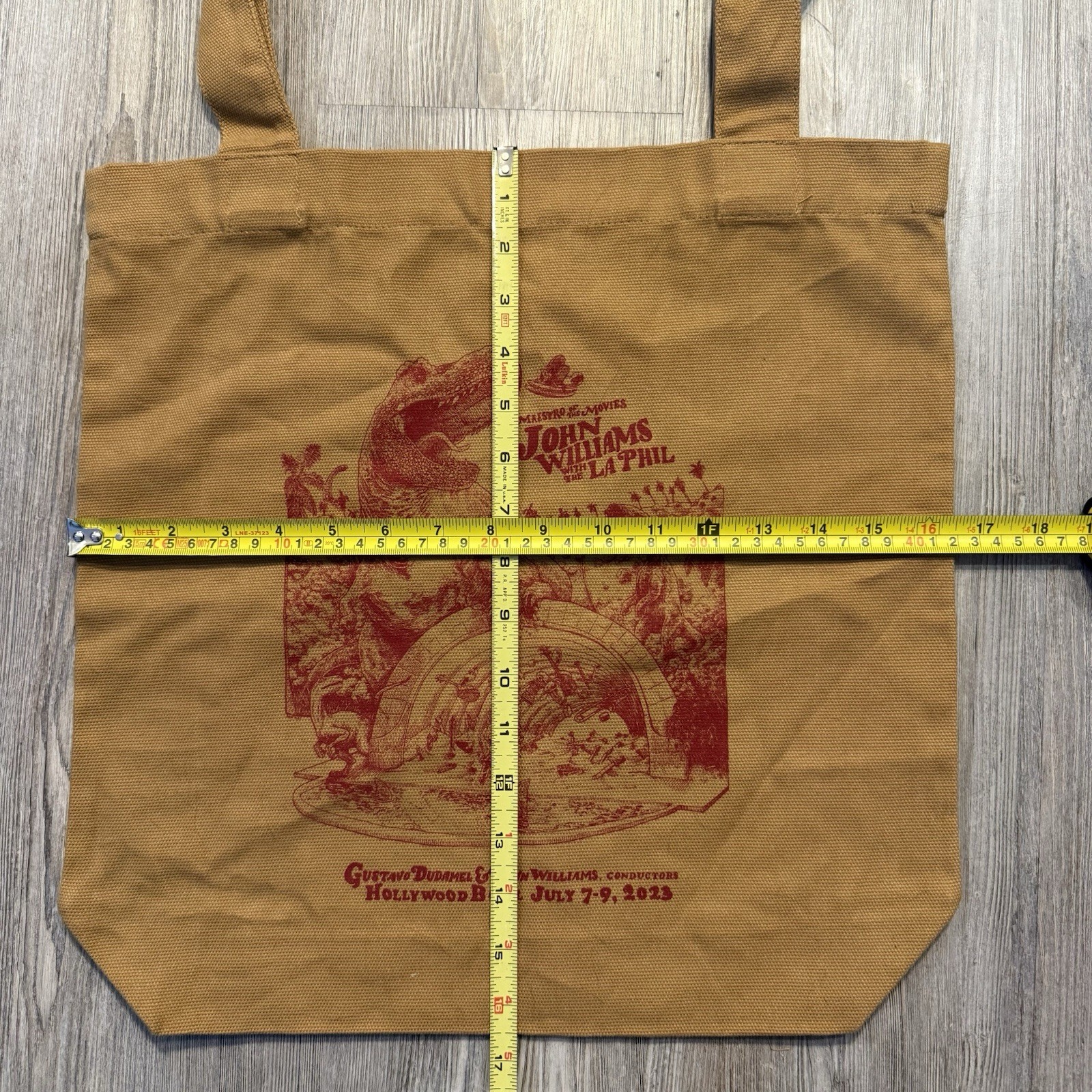 John Williams LA Philharmonic Hollywood Bowl 2023 Tote Bag