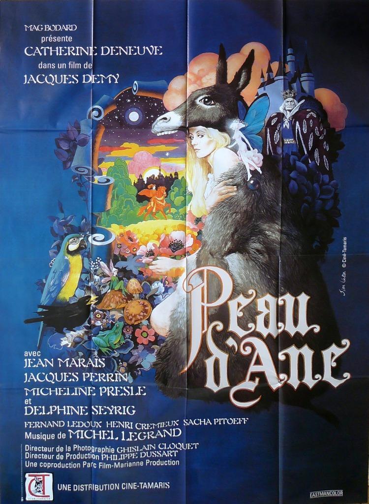 PEAU D’ANE / DONKEY SKIN – DENEUVE / DEMY / MARAIS – REISSUE LARGE MOVIE POSTER