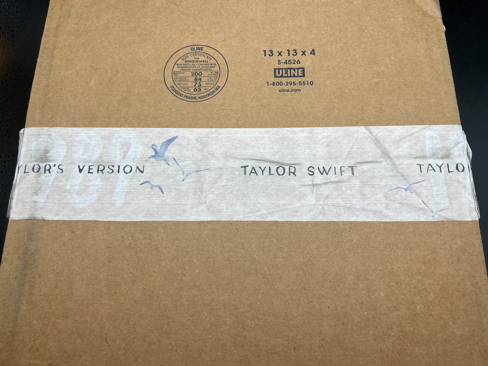 Taylor Swift 1989 Taylor’s Version Promo Press Kit w/ “Signed” Handwritten Note
