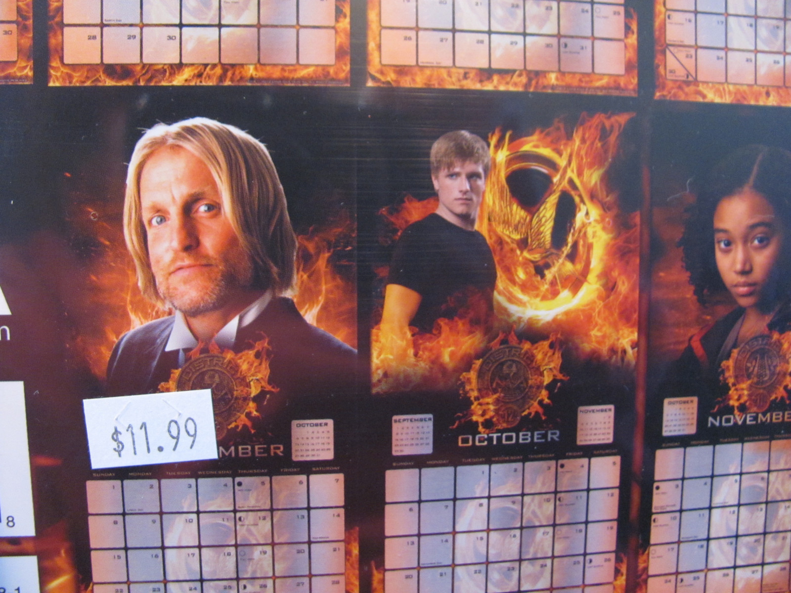 The Hunger Games – 16 Month Calendar – 2012-2013 w/12″ x 12″ Full Page Photos