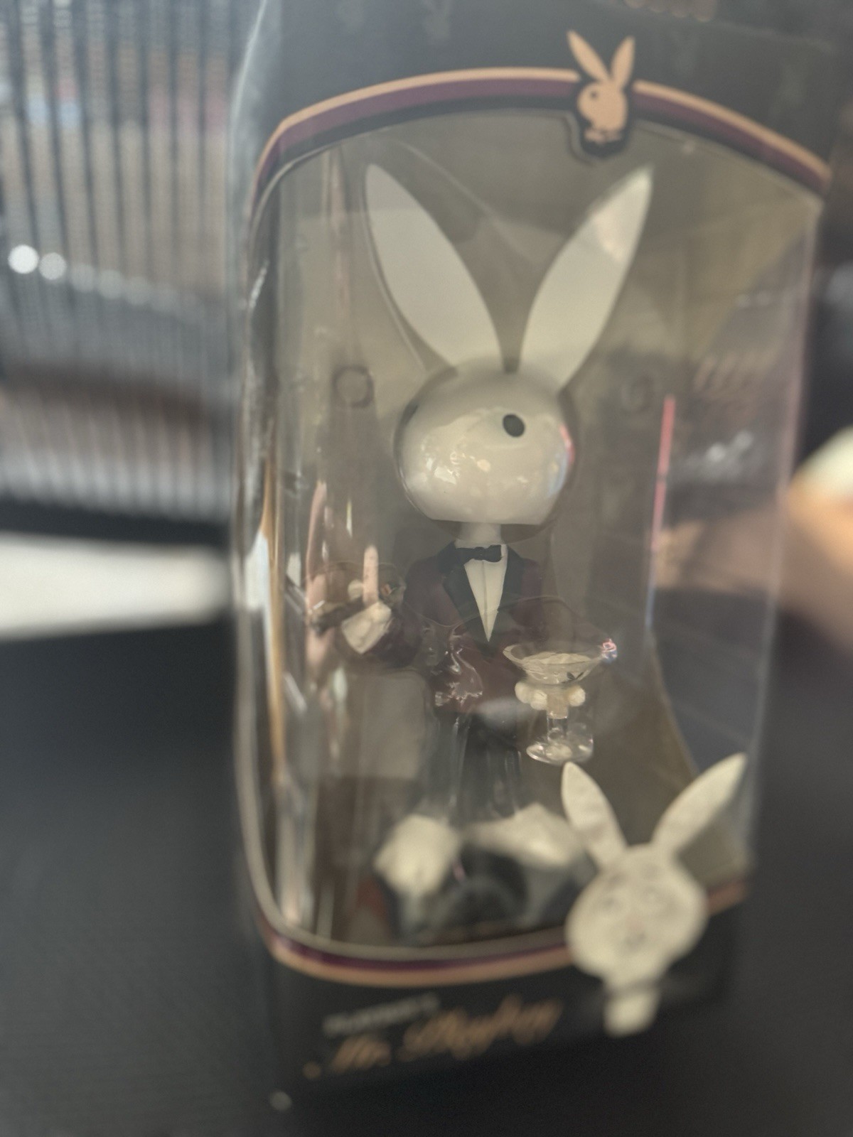 🐰 Playboy ~ Mr Playboy Bunny Rabbit ~ Bobble Head~ NIP