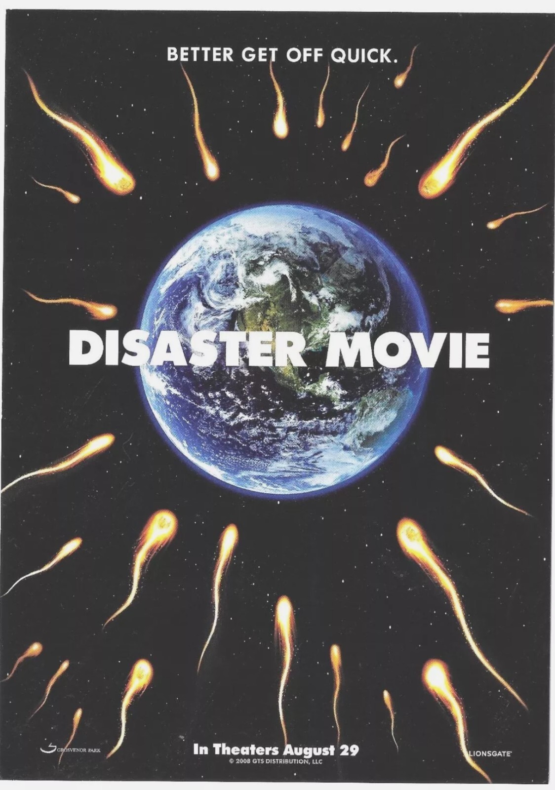 Disaster Movie 2008 Promo Original Movie Poster 13×20 C