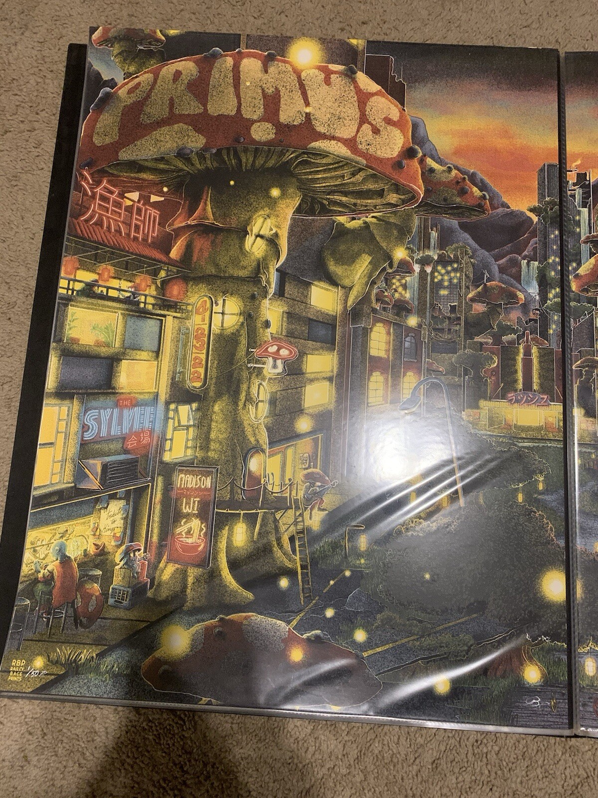 Primus Madison WI & St Paul MN Bailey Race Matching number Poster 1/50