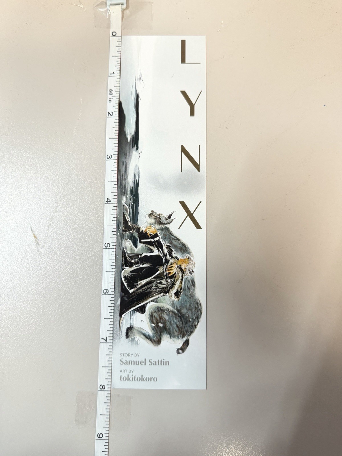 LYNX Promo Bookmark Samuel Sattin Tokitokoro SDCC 2026 Viz Media