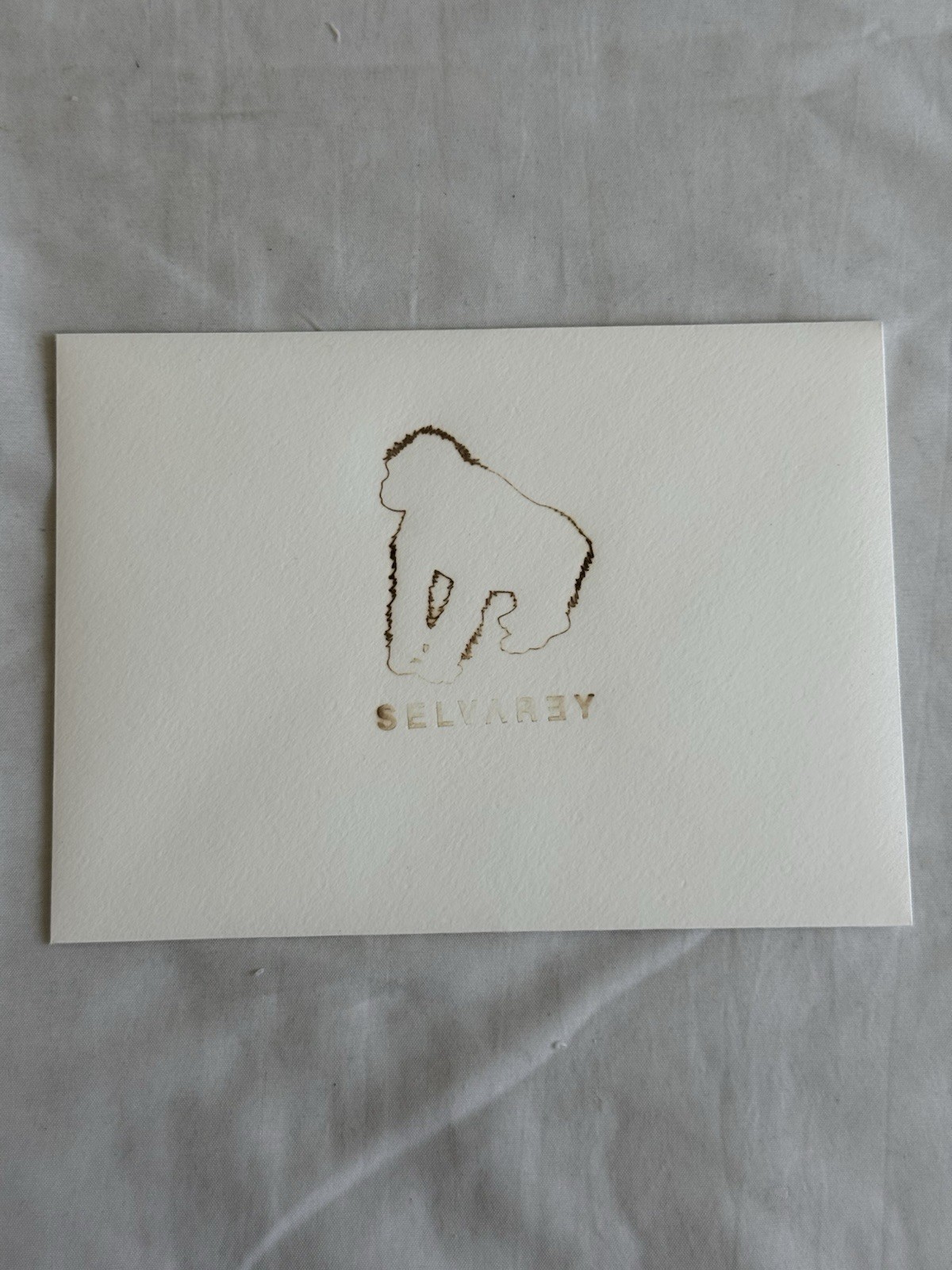 BRUNO MARS Signed Autographed SELVAREY RUM Postcard Gorilla Envelope Rare Promo