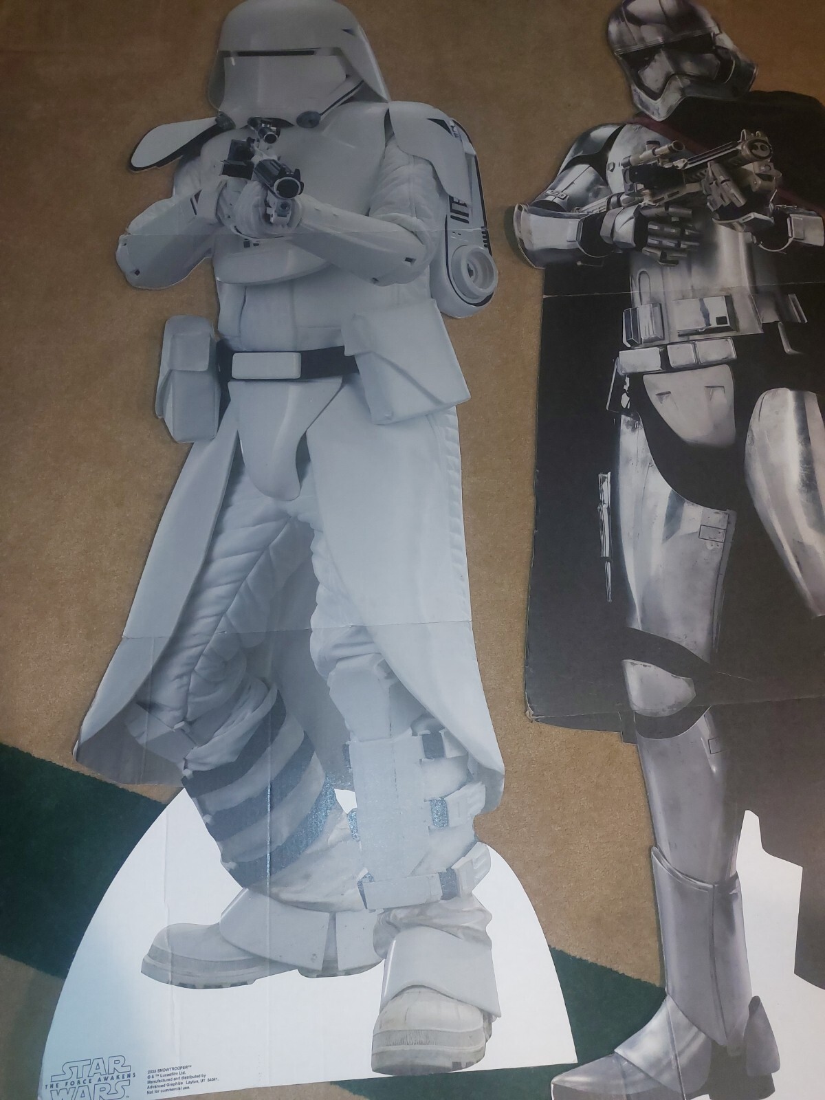 CAPTAIN PHASMA SNOWTROOPER Star Wars VII Force Awakens CARDBOARD CUTOUT Standup