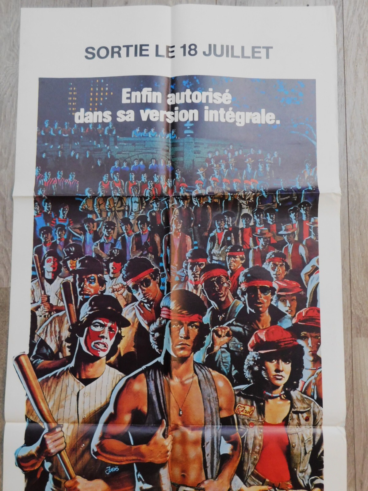 The Warriors French Movie Poster 23/63 1980 Walter Hill