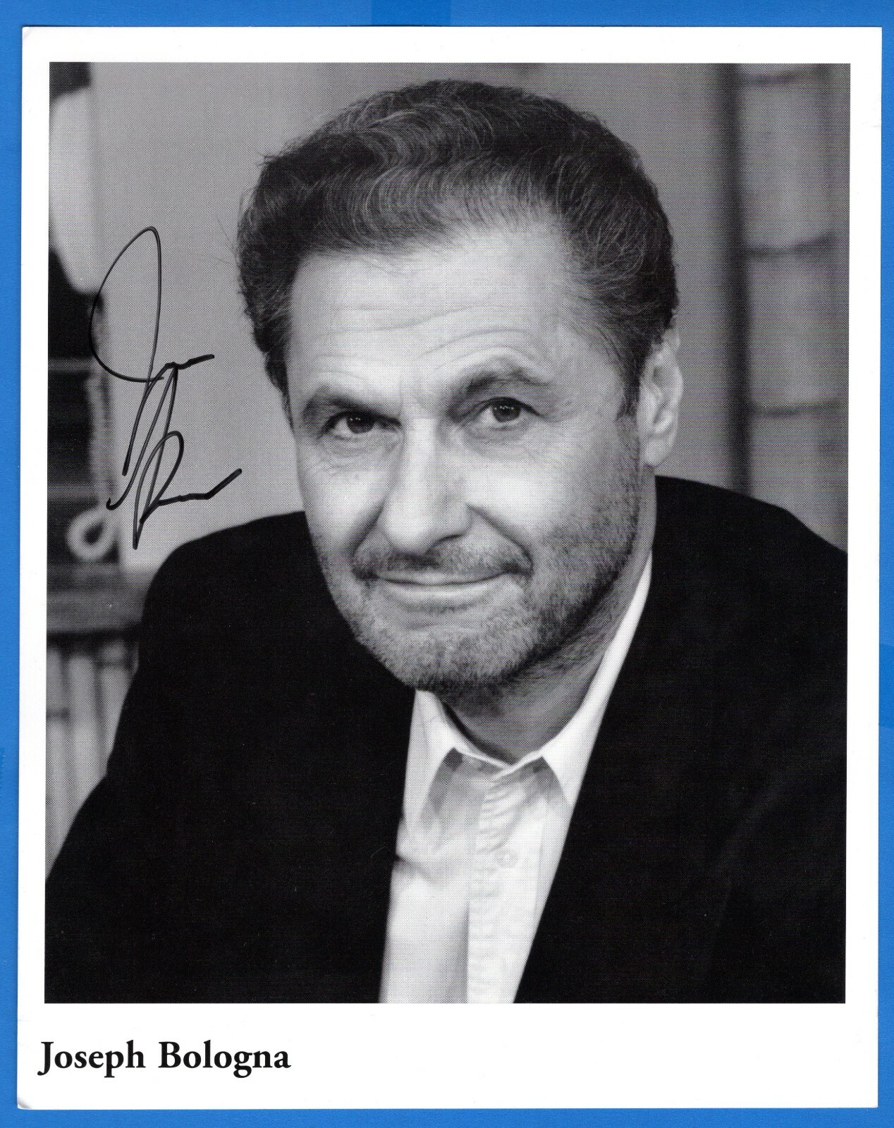 Joseph Bologna Actor Hand Signed Autograph 8×10 Photo with Todd Mueller COA