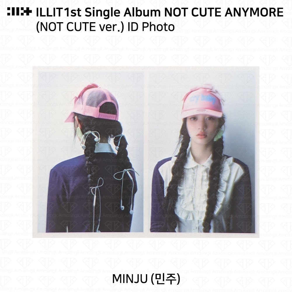 ILLIT 1st Single Album Not Cute Any More Photobook ver. Official Photocard KPOP