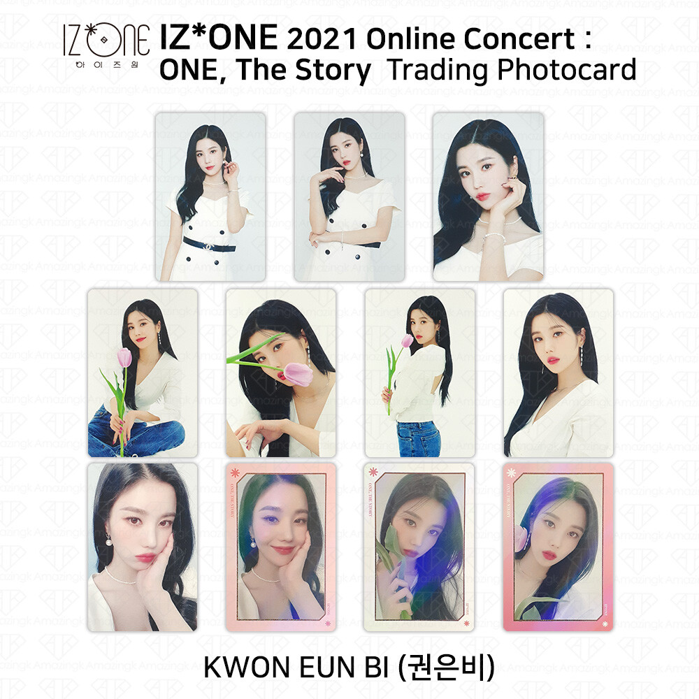 IZ*ONE 2021 One The Story Online Concert Trading card Photocard Kwon Eunbi KPOP