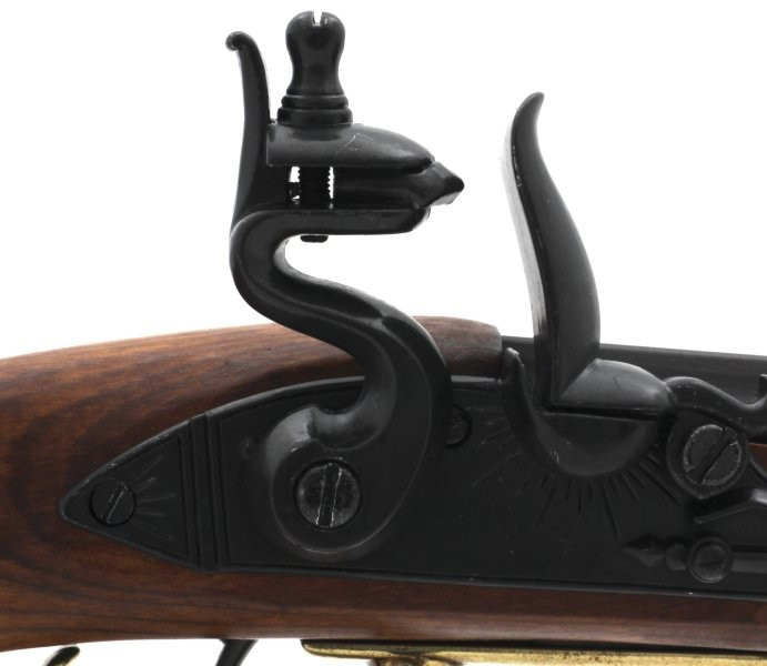 Denix Non-Firing Replica of Kentucky Rifle LARP Full Size Wood and Metal
