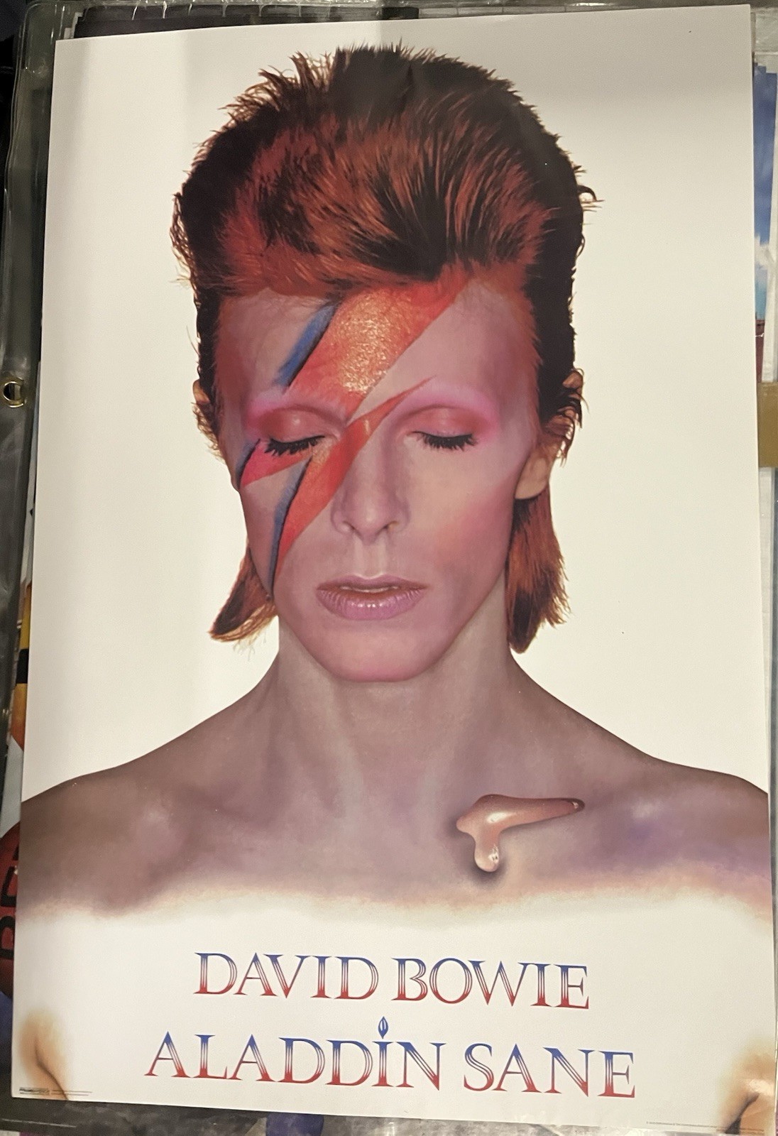David Bowie Aladdin Sane 36×24 Licensed 2016 Pyramid America Poster