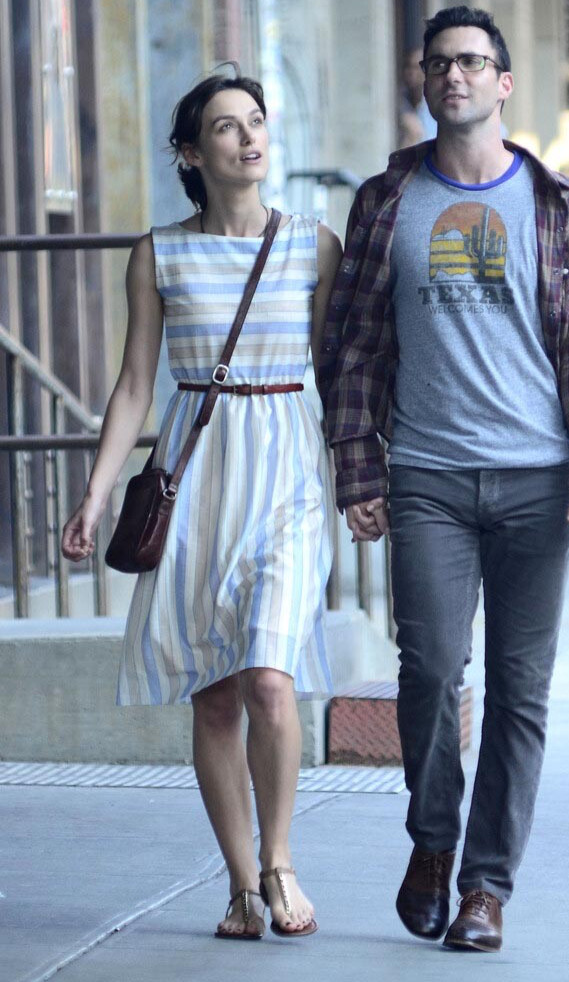 Begin Again Keira Knightley Screen Worn Dress Shoes Prop Costume Audrey Hepburn