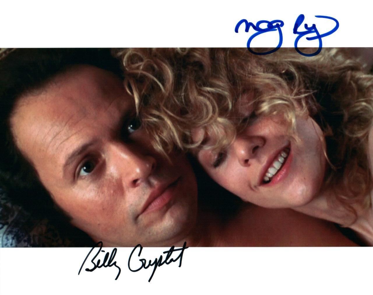 Billy Crystal Meg Ryan signed 8×10 Picture autographed Photo Nice Photo with COA