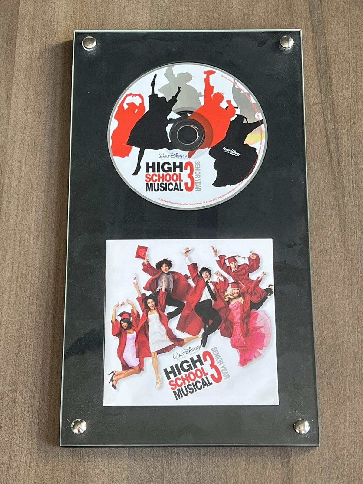HSM 3 CD High School Musical 3 Senior Year Disney Album Framed And Ready To Hang