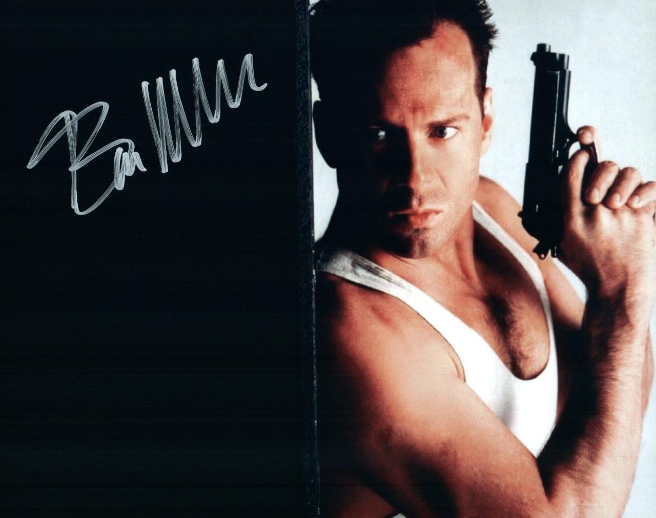 Bruce Willis autographed 8×10 Picture Photo signed Pic with COA