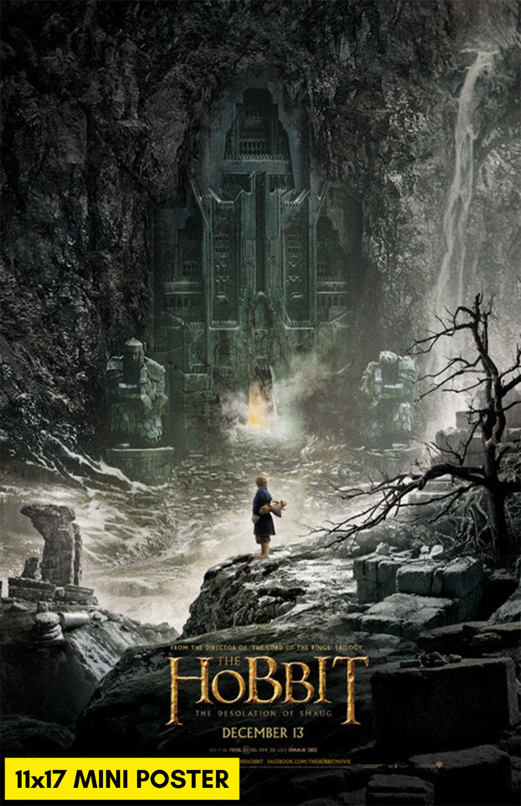 The Hobbit: The Desolation of Smaug (2013) Movie Poster 11×17 JRR Tolkien LOTR