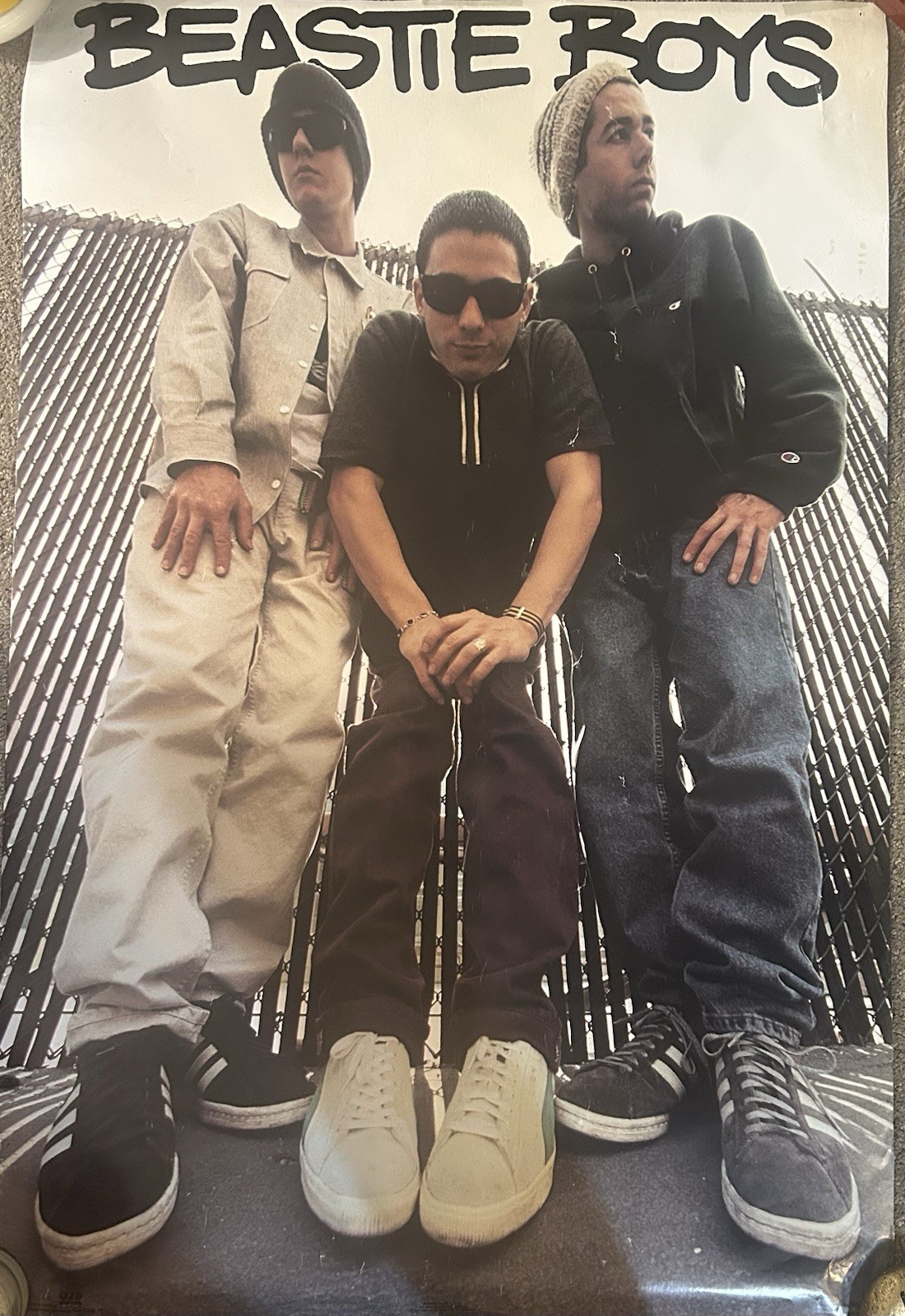 Original Beastie Boys Check Your Head OSP 1992 8166 Vintage Poster. Rare 35”x23”