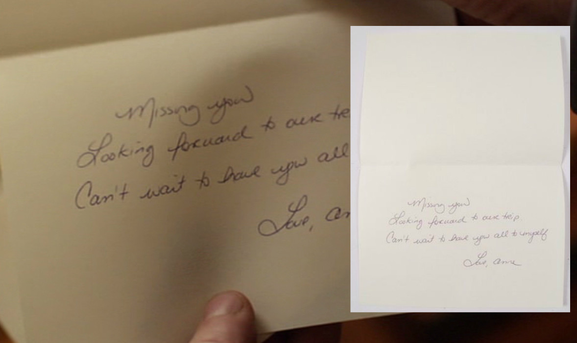 Falling Skies TV Show Prop Ep 310 Anne Glass Moon Bloodgood Letter Envelope
