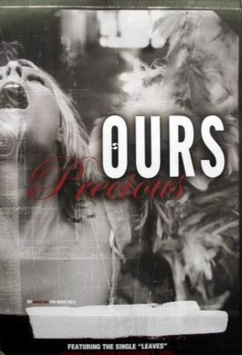 OURS 2002 advance precious 2 sided promo poster NEW old stock MINT condition