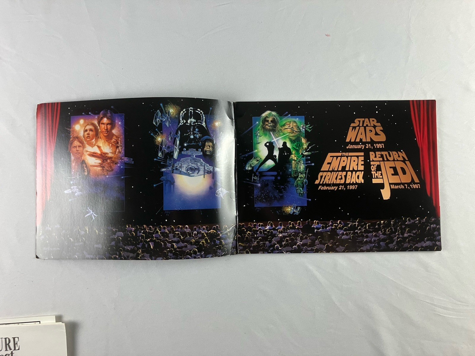 Press Kit 20th CENTURY FOX 1997 PREVIEW Movie Folder 7 Photo Booklet STAR WARS