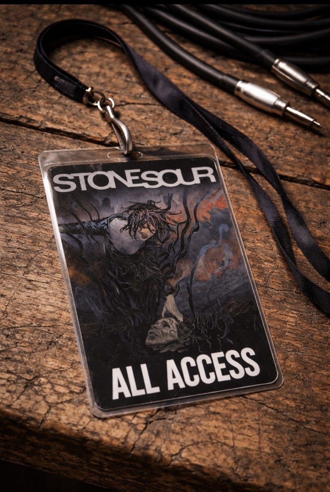 Stone Sour Tour 3.5”x5.5” All Access Laminate reprint