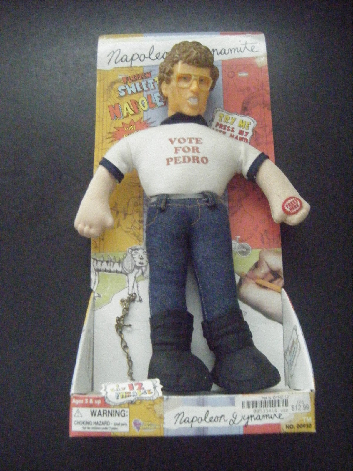 Napoleon Dynamite Vote For Pedro Doll