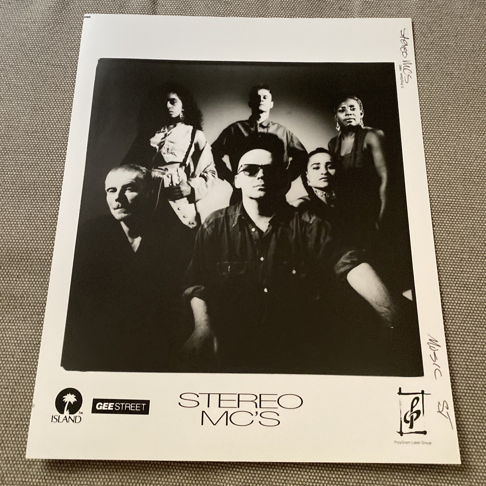 Stereo MC’s Press Photo 8×10”. See Description.