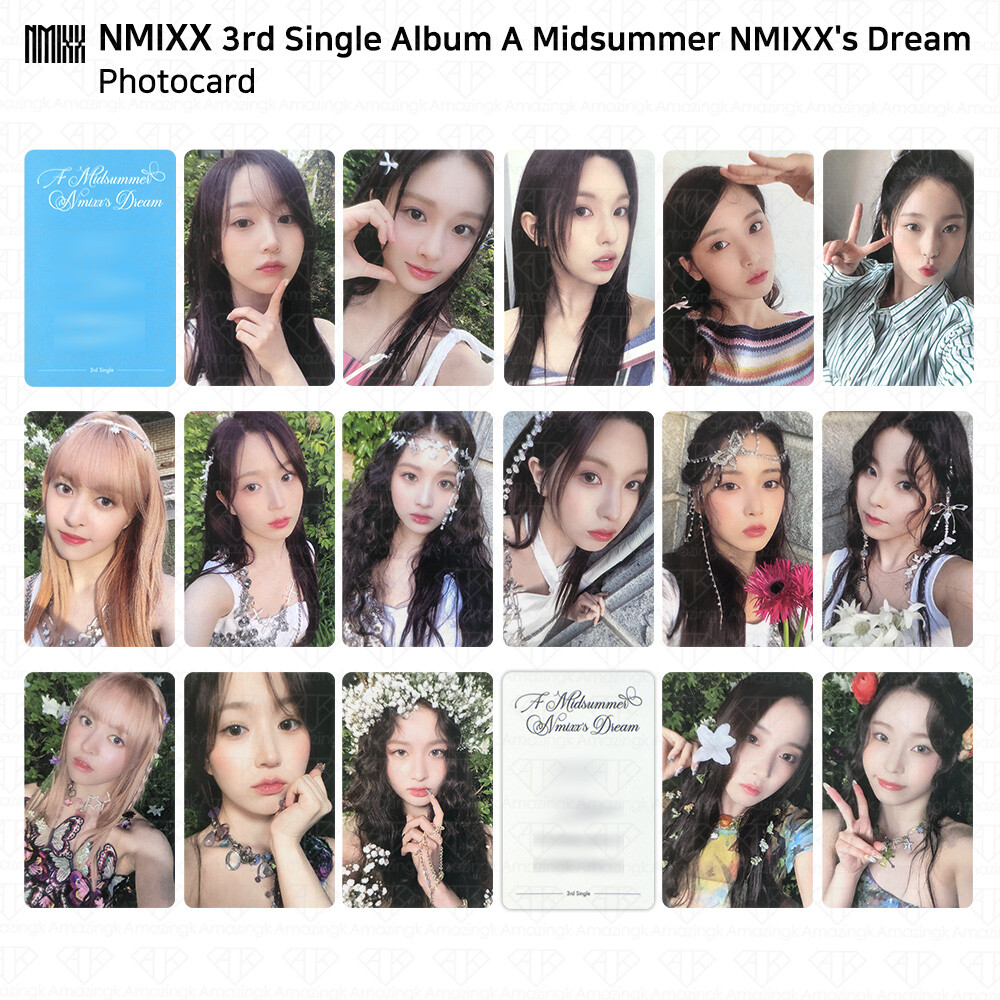 NMIXX 3rd Single Album A Midsummer NMIXX’s Dream Official Photocard KPOP