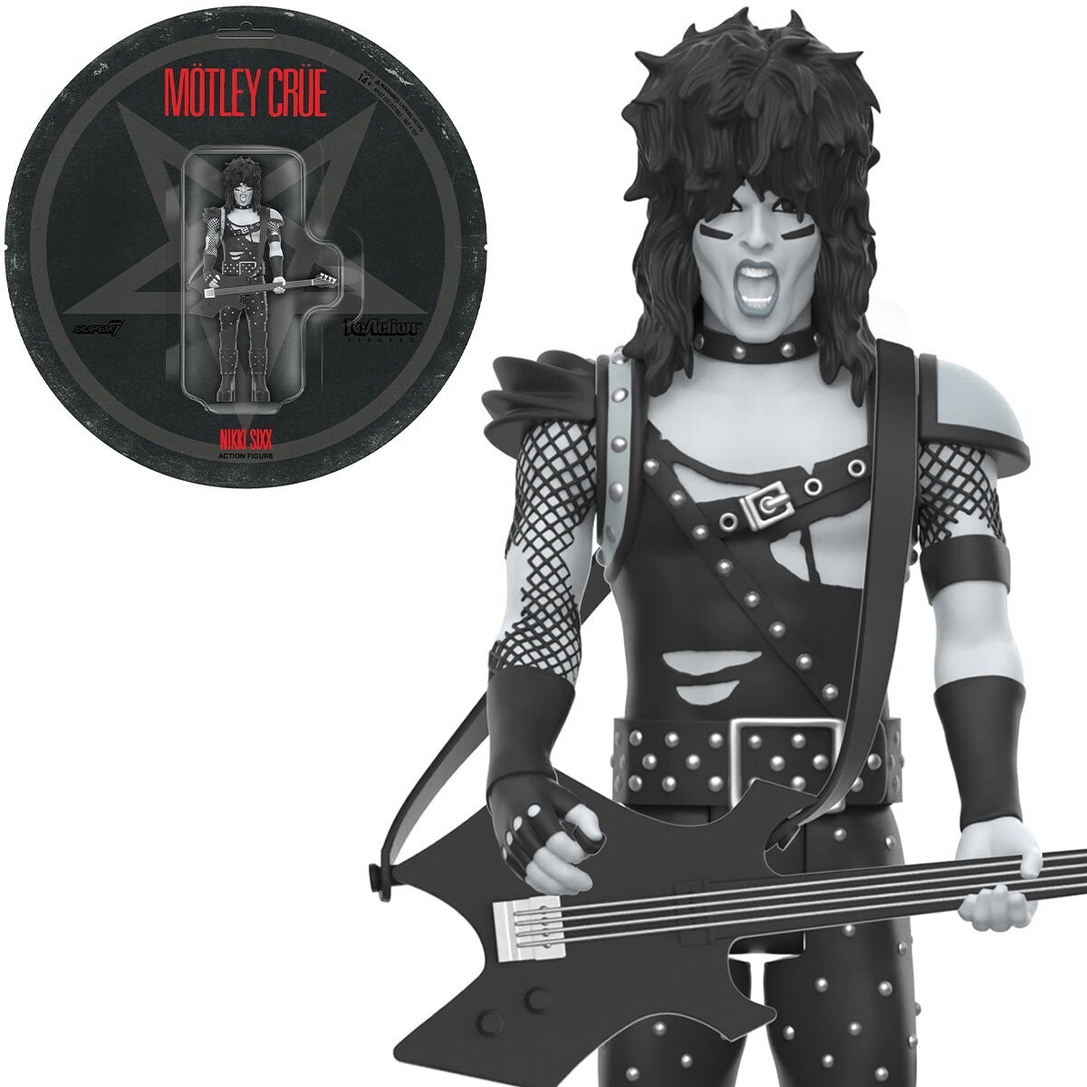 Mötley Crüe • Shout At The Devil • Super7 • ReAction Set • (3 ¾ in) Ships Free