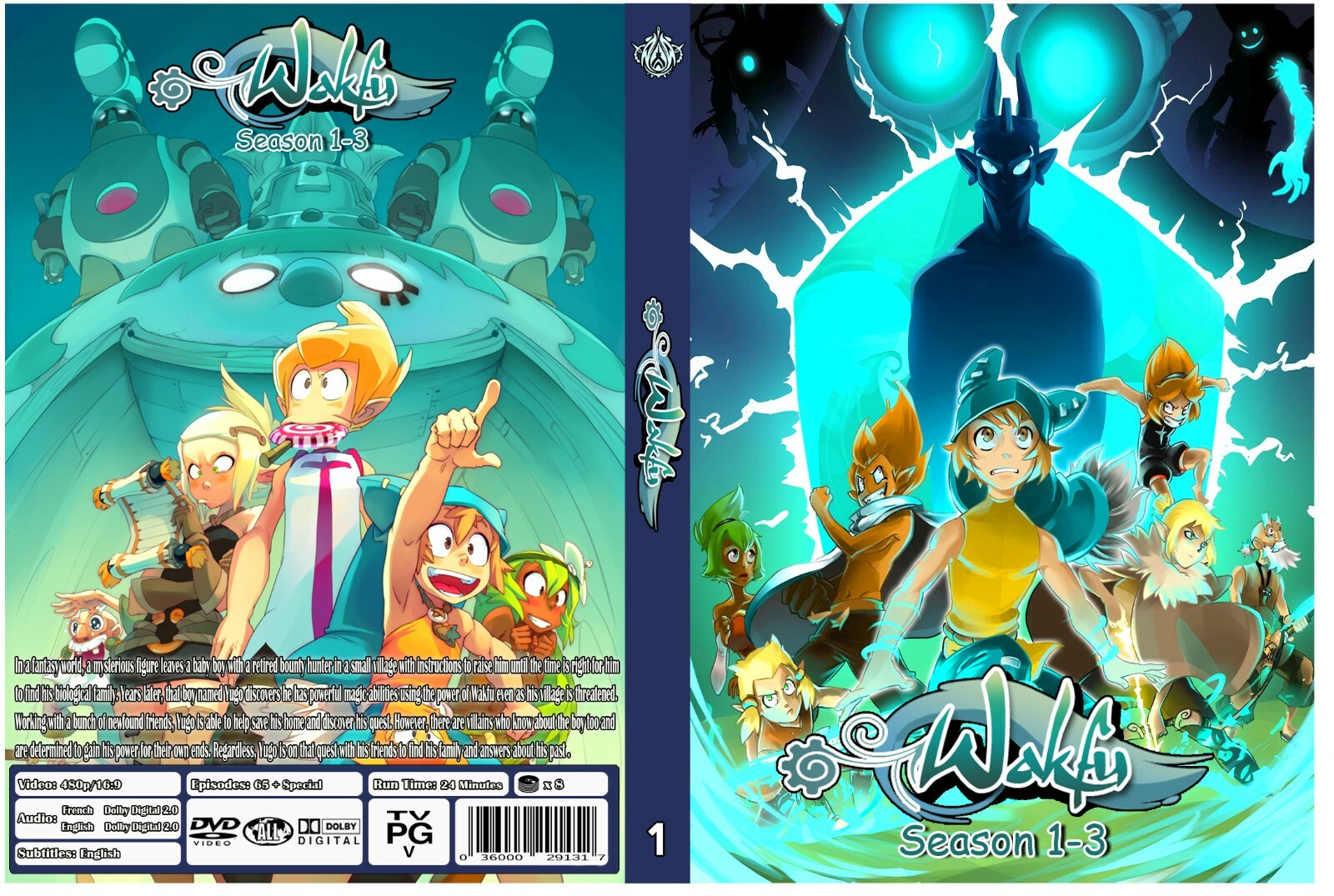 Wakfu Seasons 1-3 Dual Audio French/English with English Subs