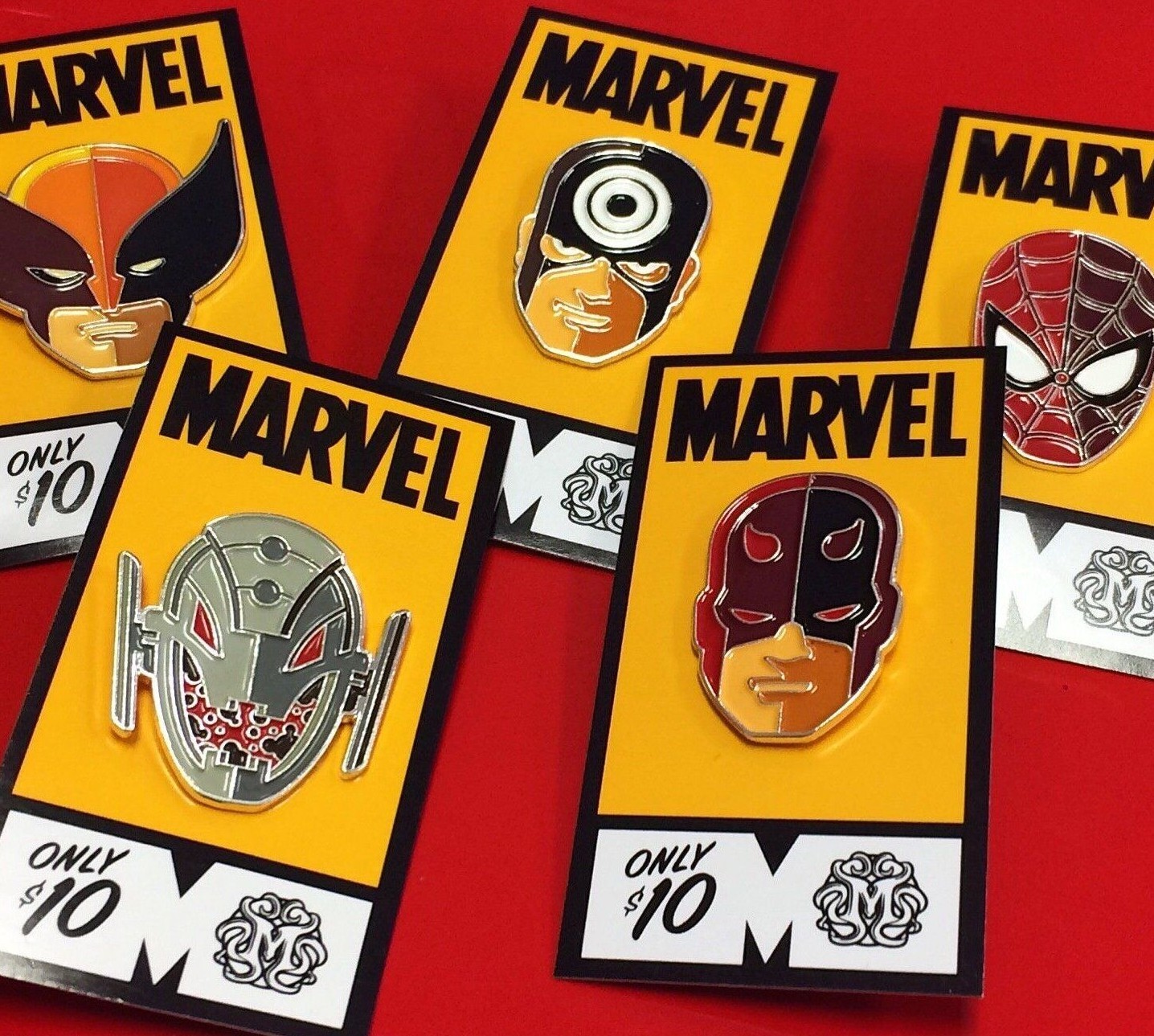 MONDO DC / MARVEL Enamel Pins *You Pick – 10% off 2+