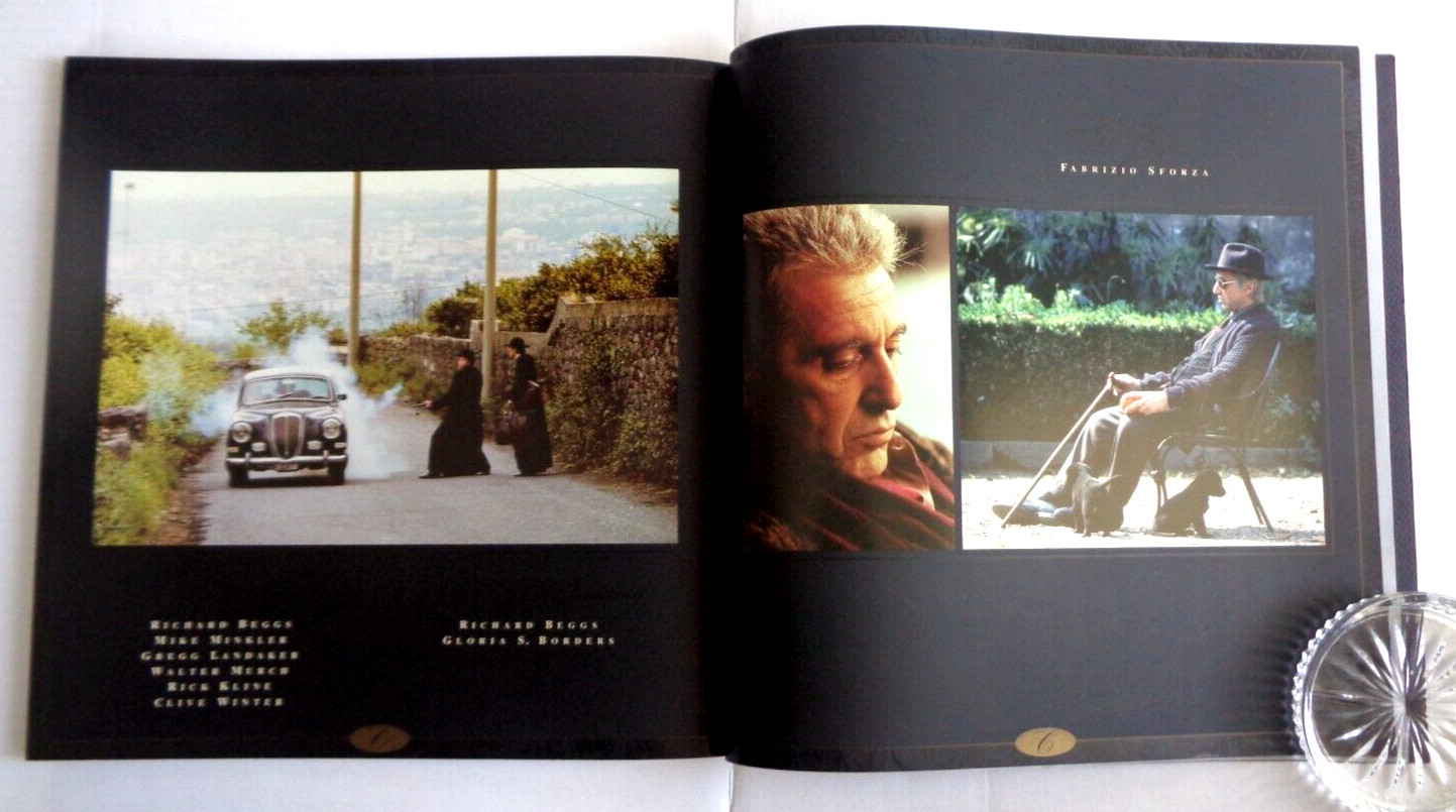 The Godfather Part III Souvenir Program Book 1990 Francis Ford Coppola Al Pacino