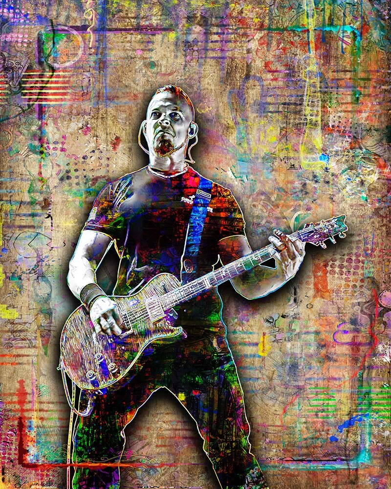 Creed & Alter Bridge guitarist Mark Tremonti 8x10in Pop Poster Free Ship US