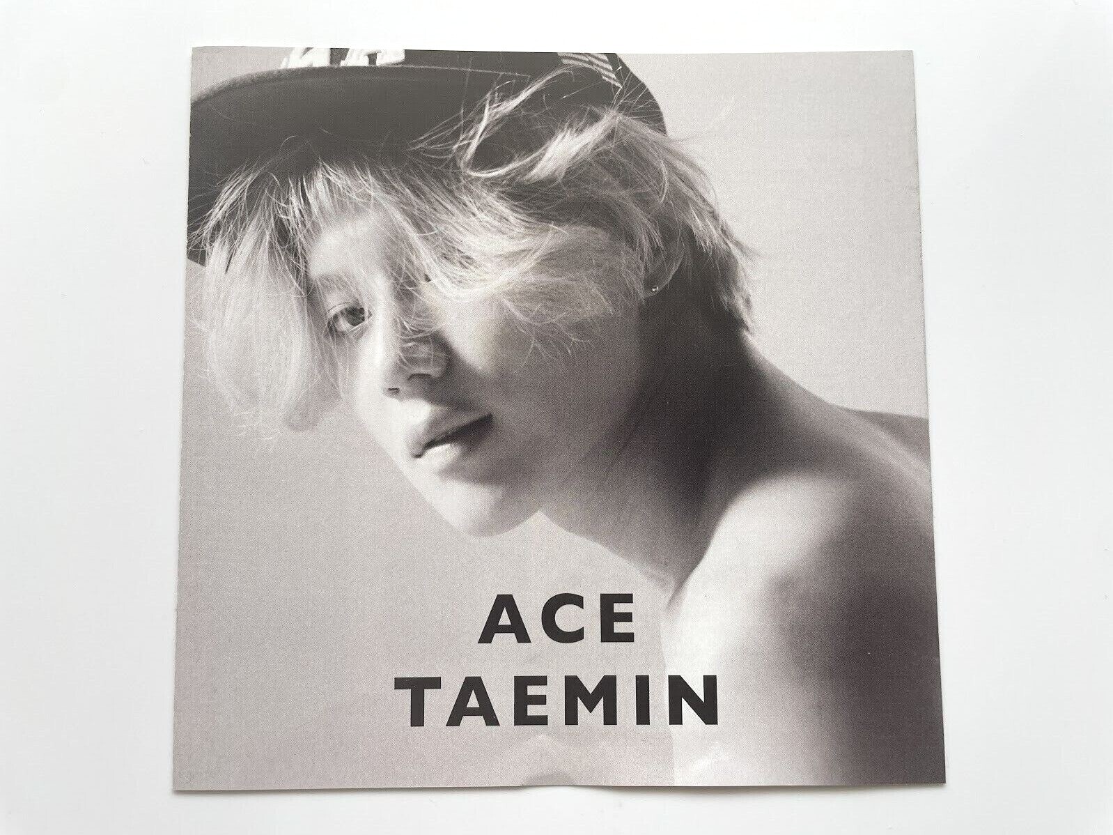 SHINee TAEMIN ACE Black ver. Official CD Photocard Set / 1st Mini Album 2014