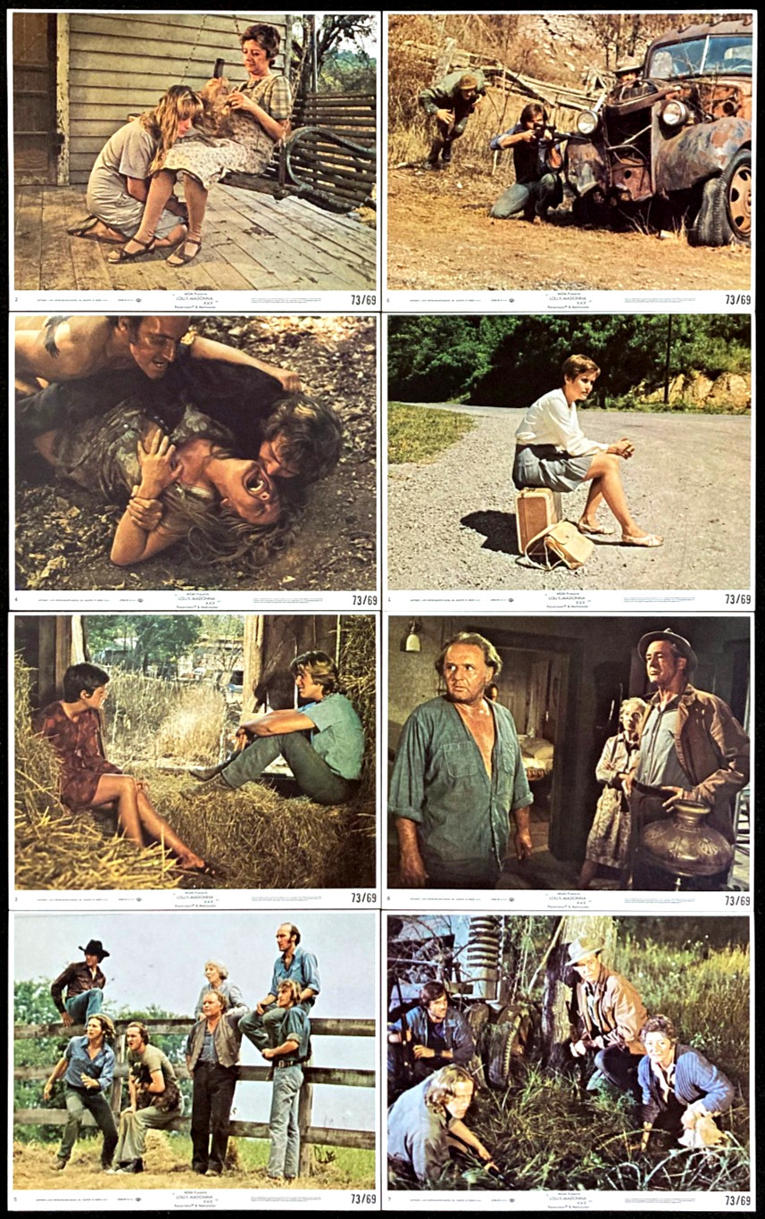 LOLLY MADONNA Movie Lobby Card Set Jeff Bridges Tennessee Crime Drama Thriller