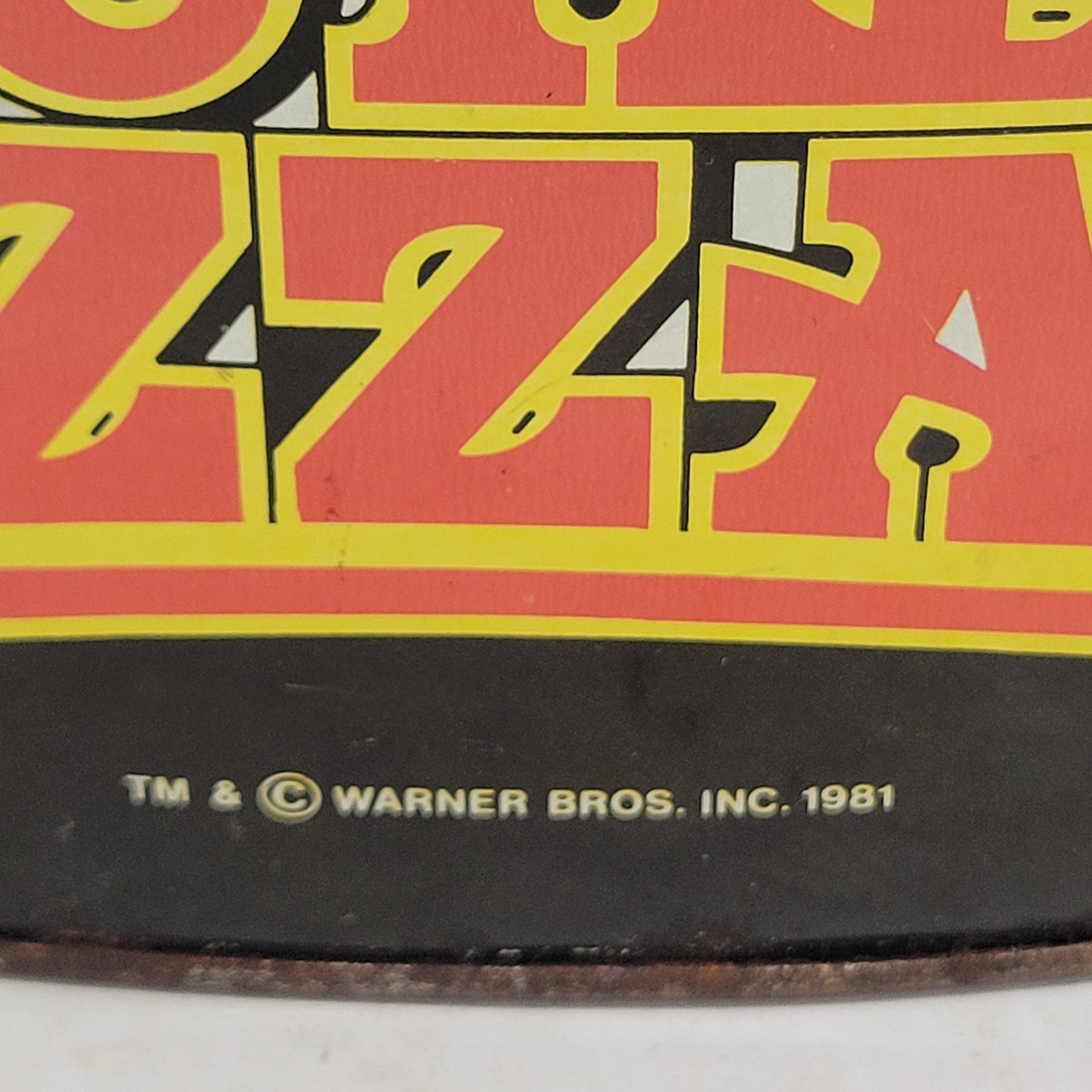 Vintage Cheinco 1981 The Dukes Of Hazzard Metal Trash Garbage Waste Can