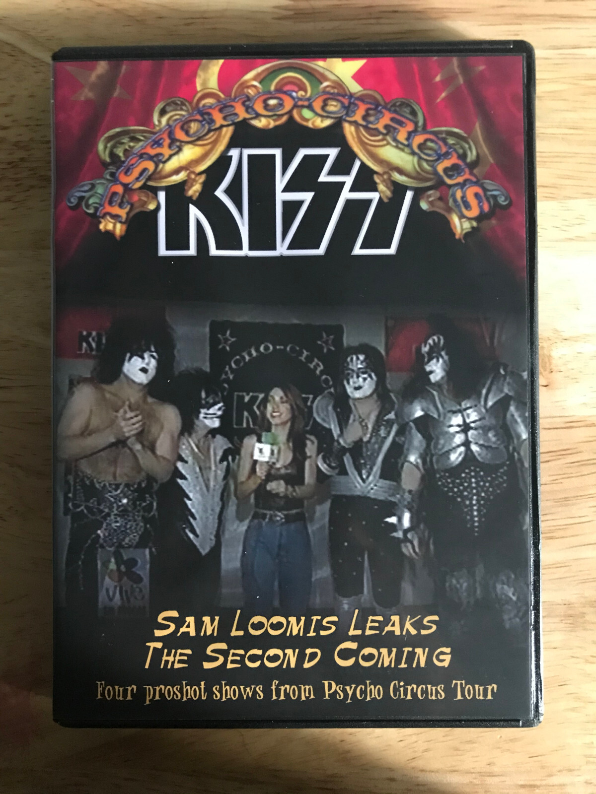 KISS – The New Sam Loomis Leaks: Four from Phsycho Circus 4-DVD Box Set
