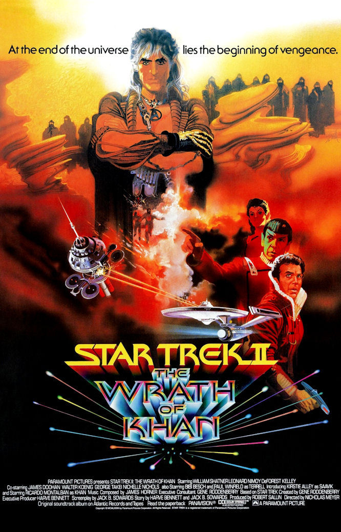 STAR TREK 2 The Wrath of Khan 11″ x 17″ Collector’s Movie Poster