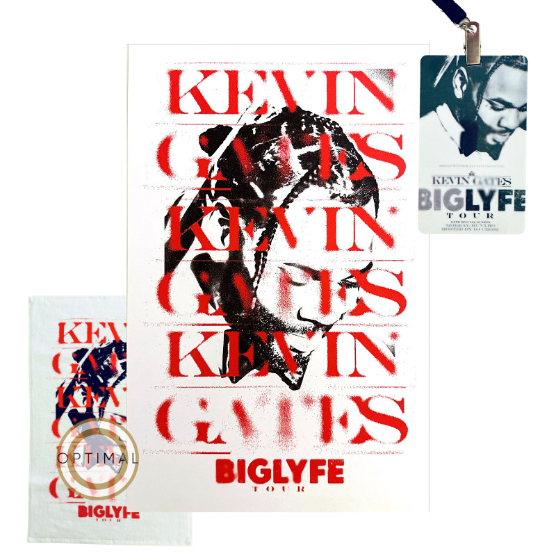 Kevin Gates Big Lyfe Tour VIP Merchandise Set