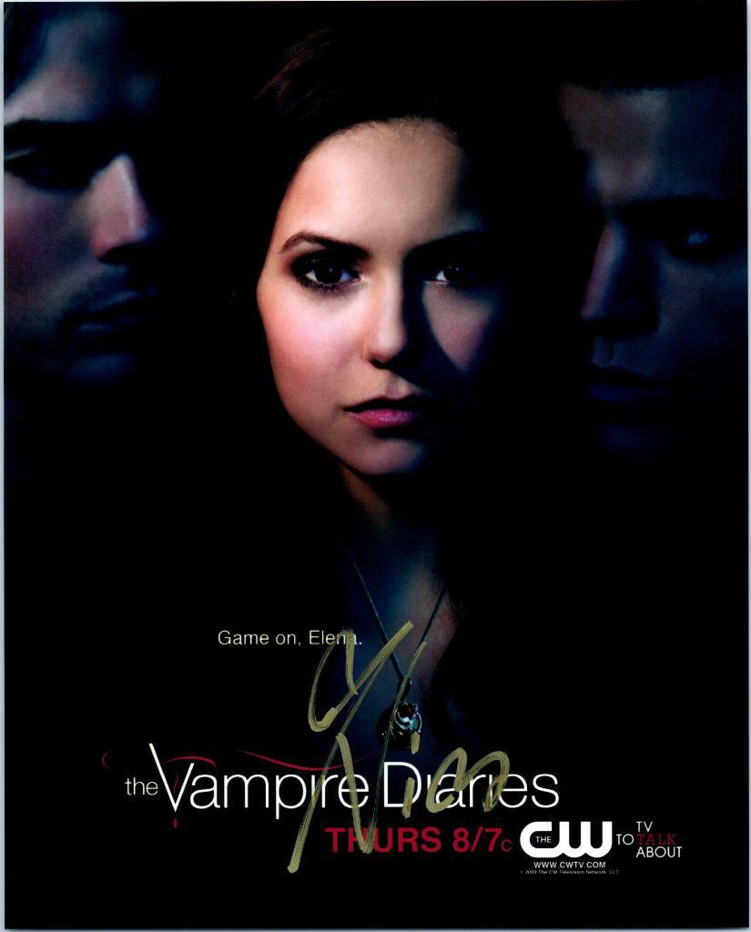 Nina Dobrev signed 8×10 Photo Picture autographed Pic includes COA