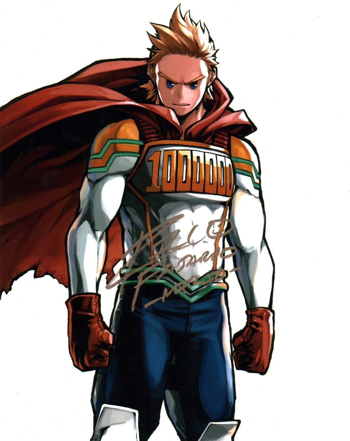 Ricco Fajardo My Hero Academia 8×10 Photo Signed JSA Certified Autograph