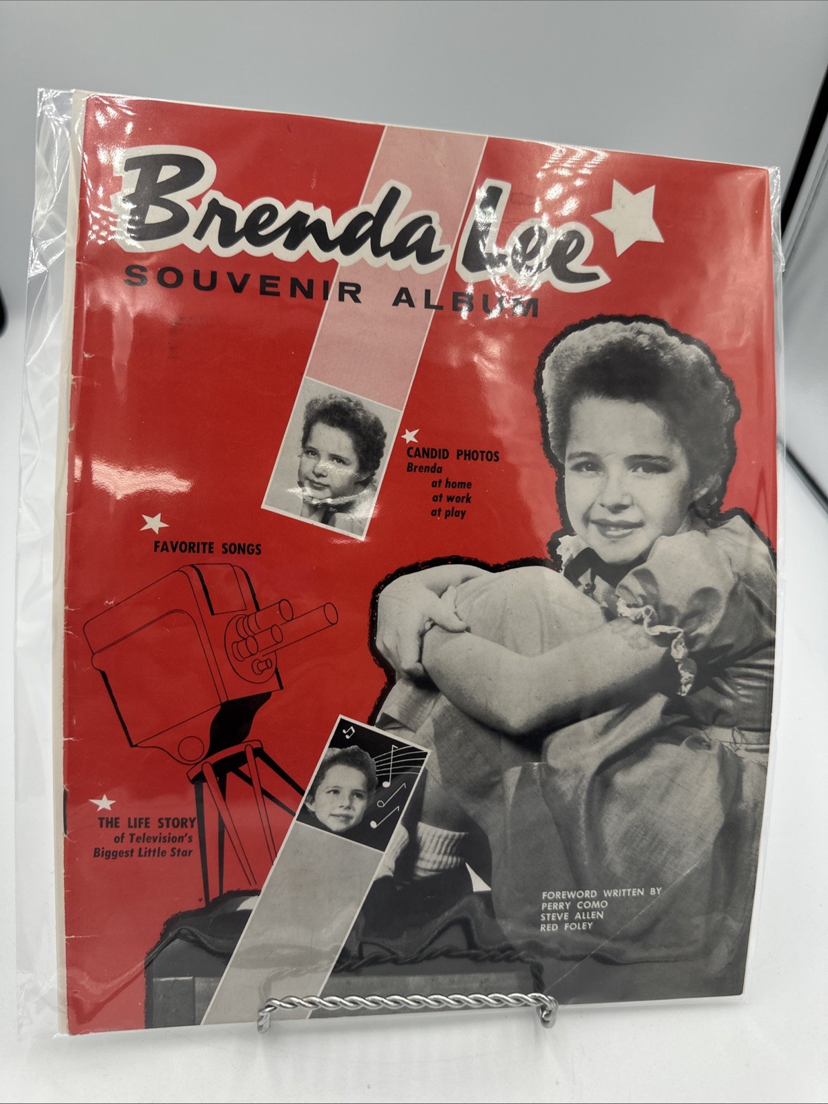 Brenda Lee Souvenir Album 1957 Booklet Vintage Early Career *Signed?*