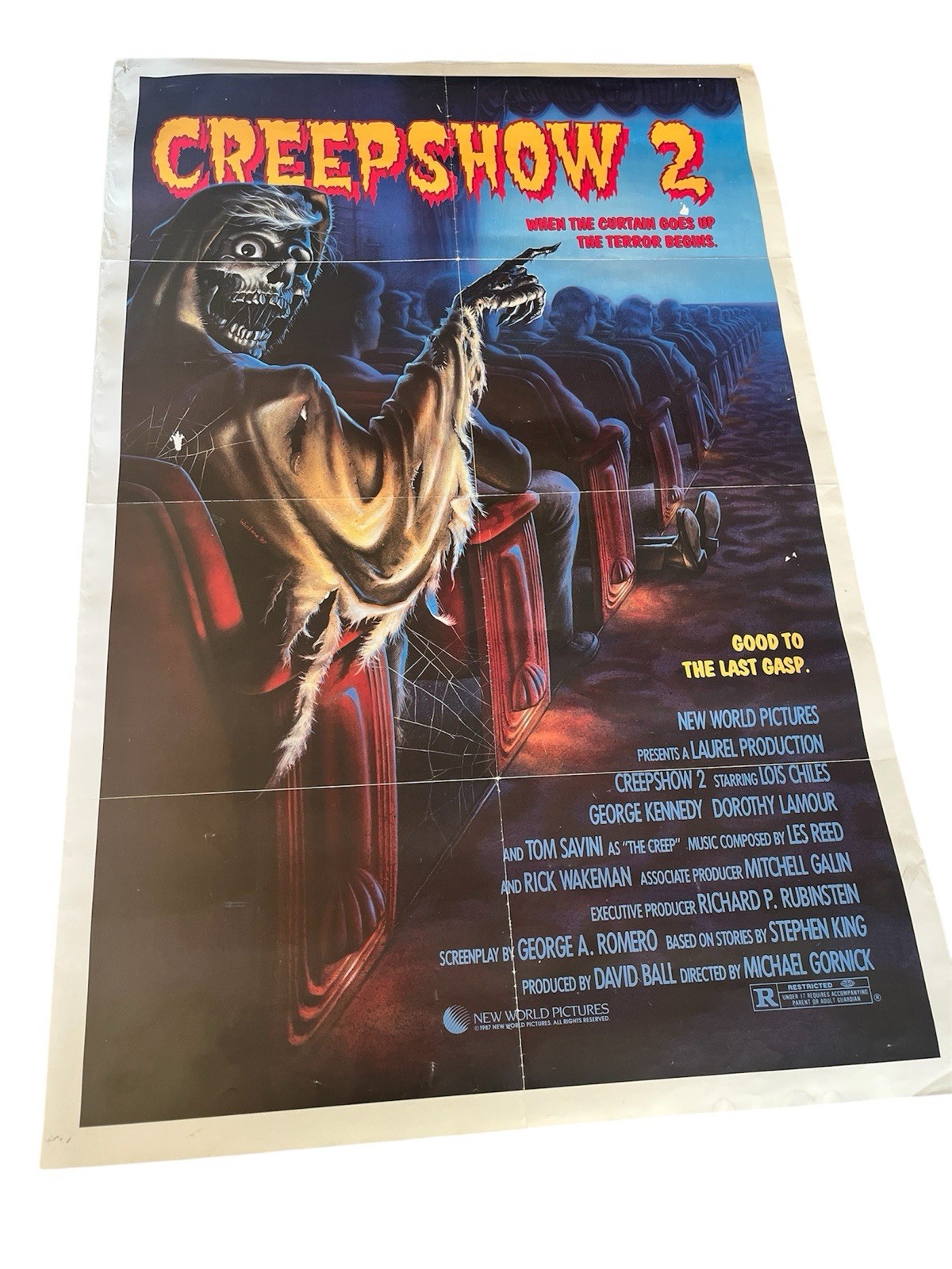 CREEPSHOW 2 (1987) ORIGINAL MOVIE POSTER – ROLLED