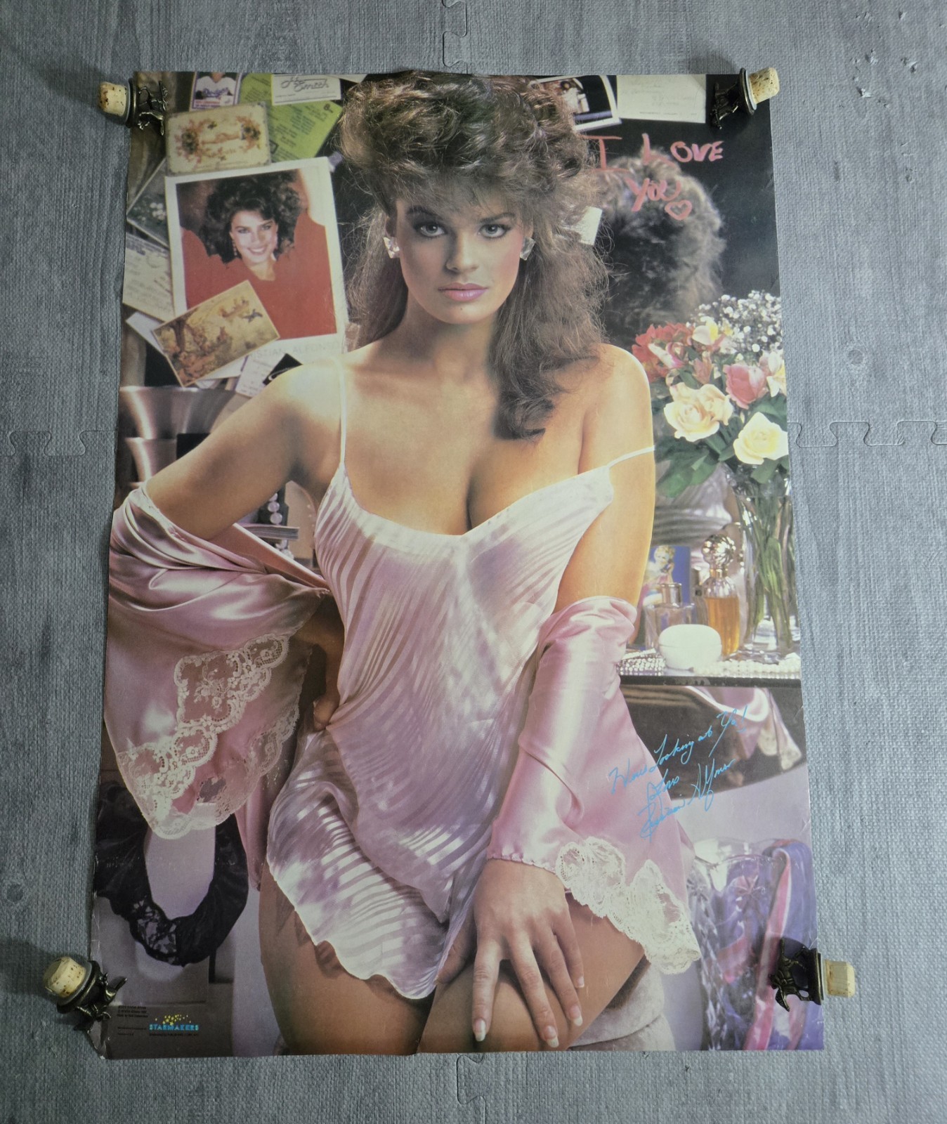 Original Print Vintage 1984 Kristian Alfonso Poster Days Of Our Lives Hope 22×32
