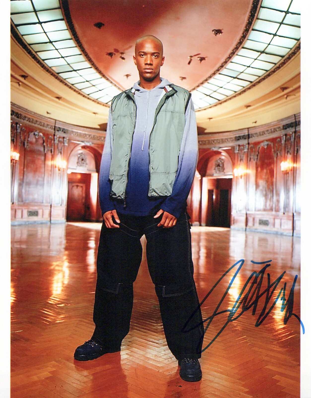 J. August Richards Angel W/Coa autographed photo signed 8X10 #2 Charles Gunn