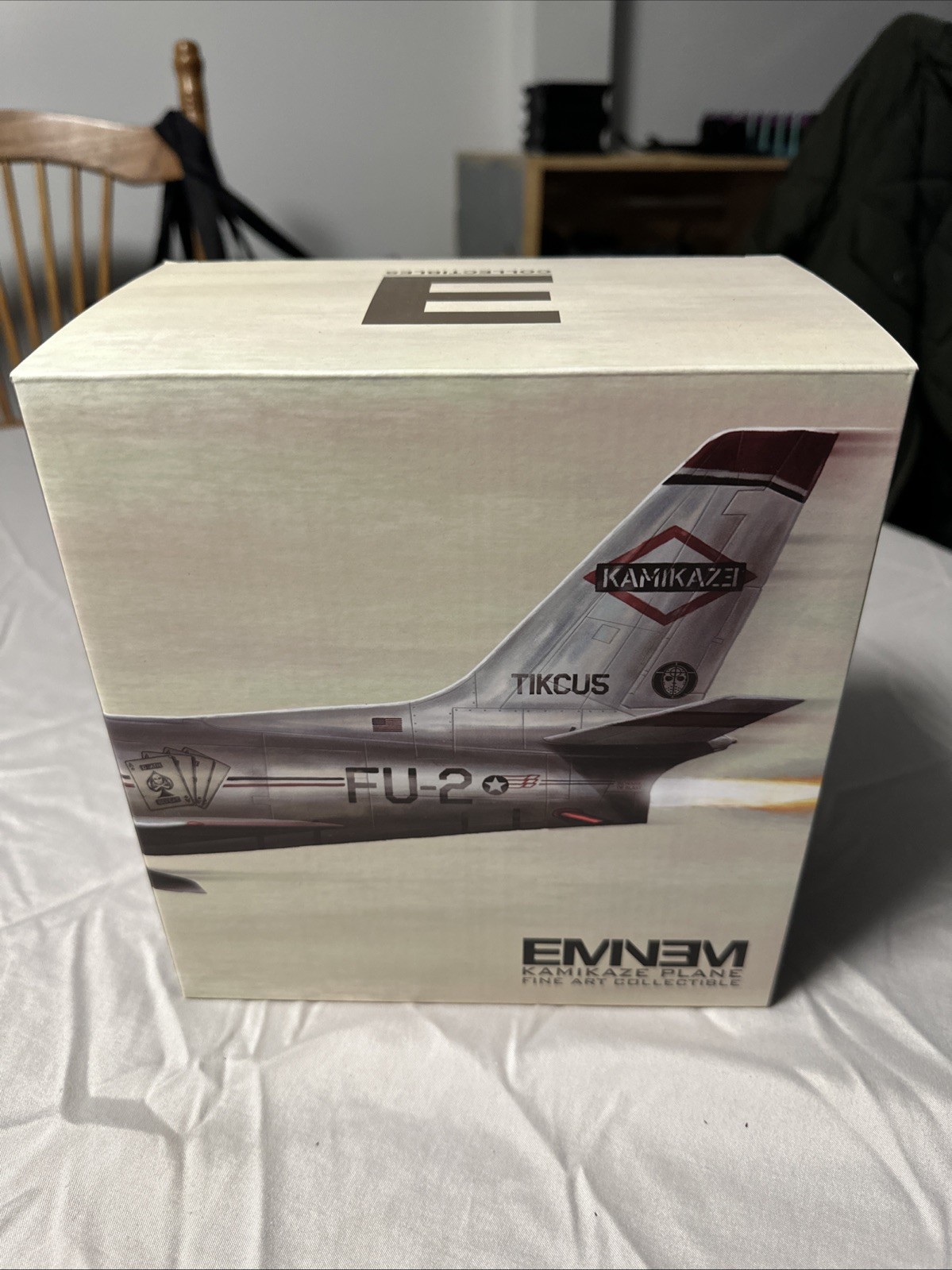 New Eminem Kamikaze Air Unit 313 Plane Fine Art Collectible 2023 Unsigned