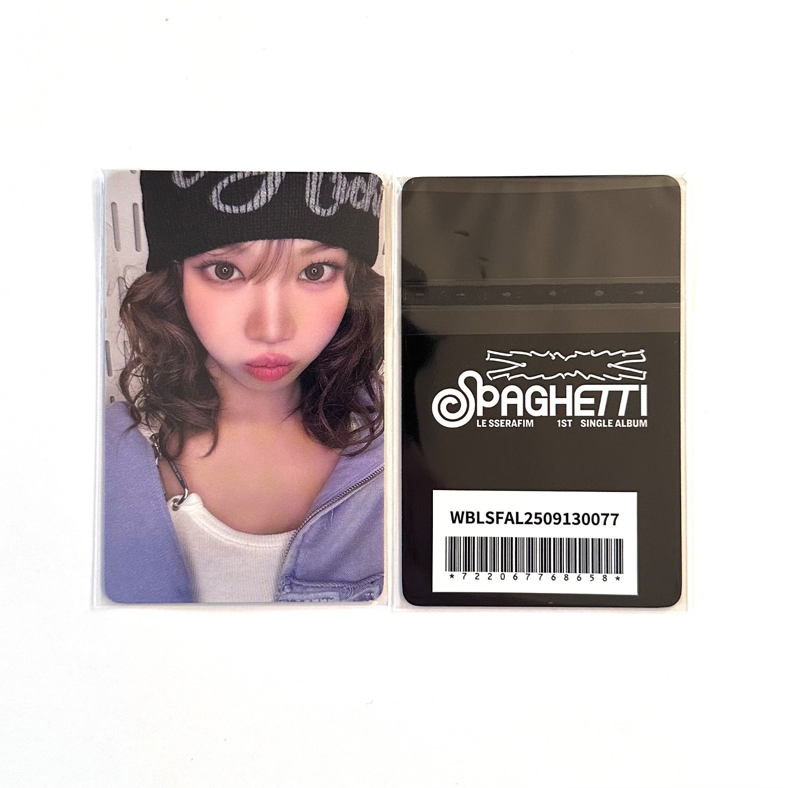 [LE SSERAFIM] Spaghetti / Lucky Draw Weverse Shop 1st Round Photocard PC