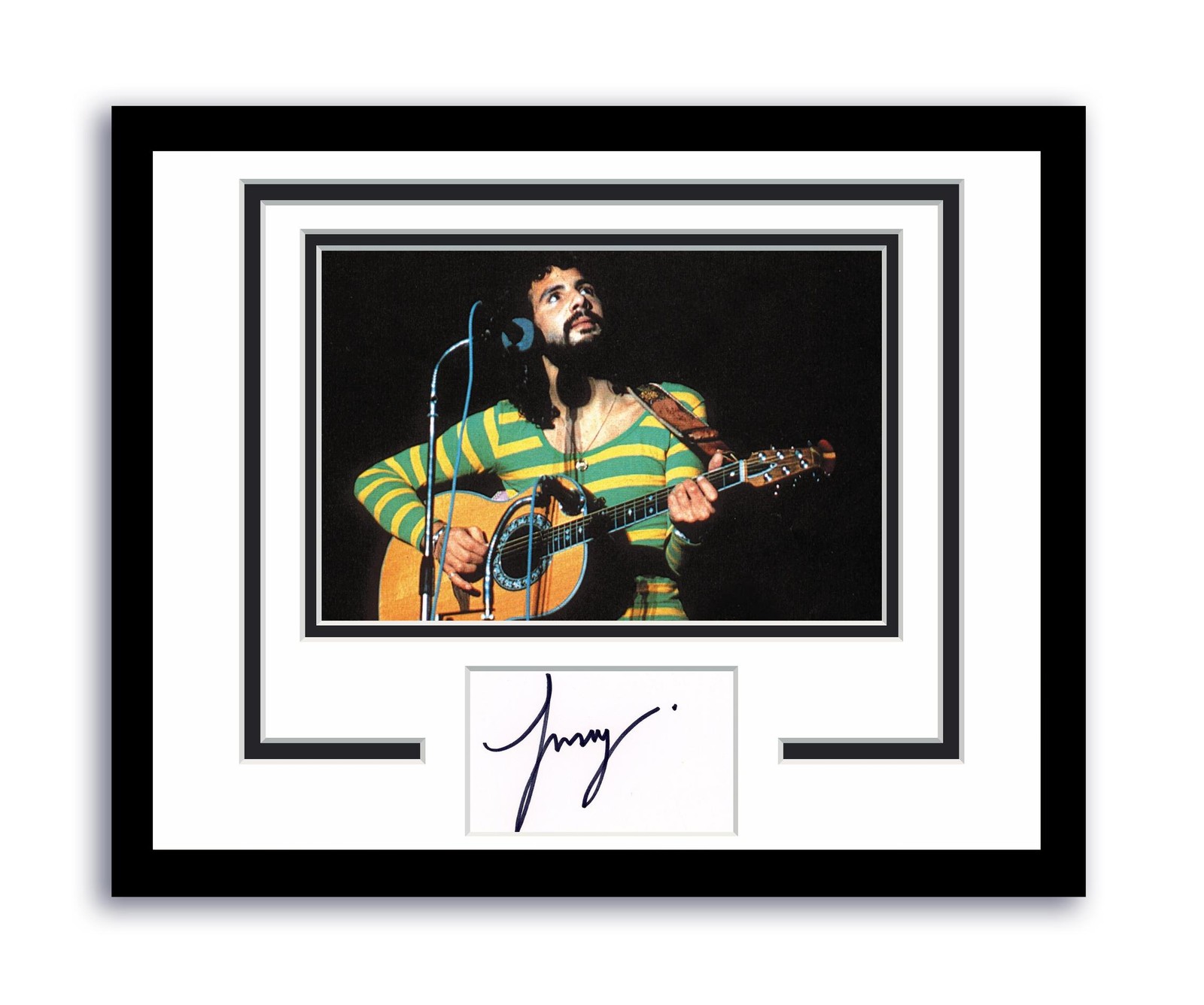 Cat Stevens Autographed Signed 11×14 Framed Photo ACOA
